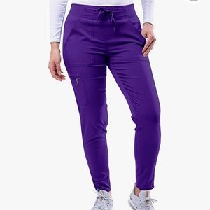 Adar Pro Scrubs for Women - Ultimate Yoga Jogger Scrub Pants